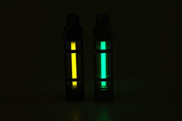 Glow Rhino Spark 3-Pack Tritium Glow Fob Blue - Blade HQ